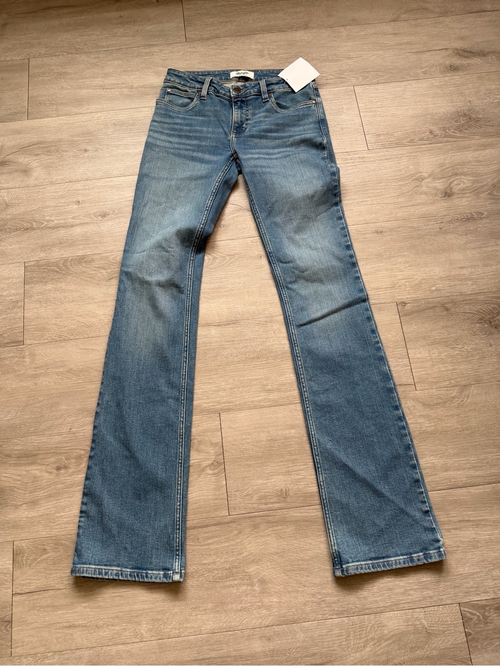 Wrangler Womens Retro Boot Jeans 26x36 - Crocus Wash - Preline Sampl